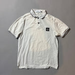 Load image into Gallery viewer, Stone Island White Polo Shirt - Medium
