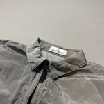 Load image into Gallery viewer, Stone Island Silver Nylon Metal Shimmer Overshirt - Large
