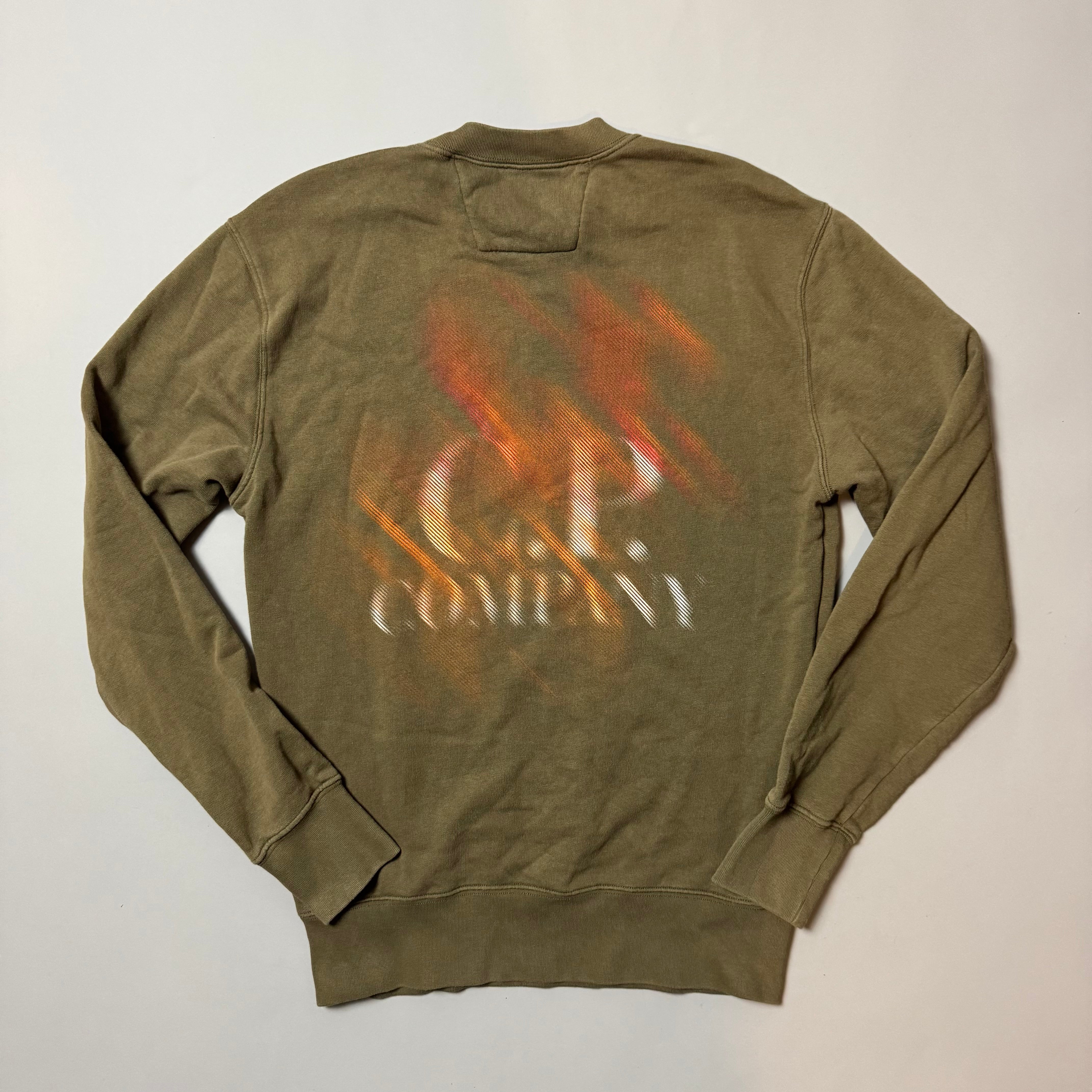 C.P Company Green Sweatshirt - Small