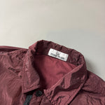 Load image into Gallery viewer, Stone island Red Nylon Metal Shimmer Overshirt - Large
