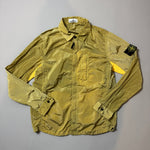 Load image into Gallery viewer, Stone Island Gold Nylon Metal Shimmer Overshirt - XL
