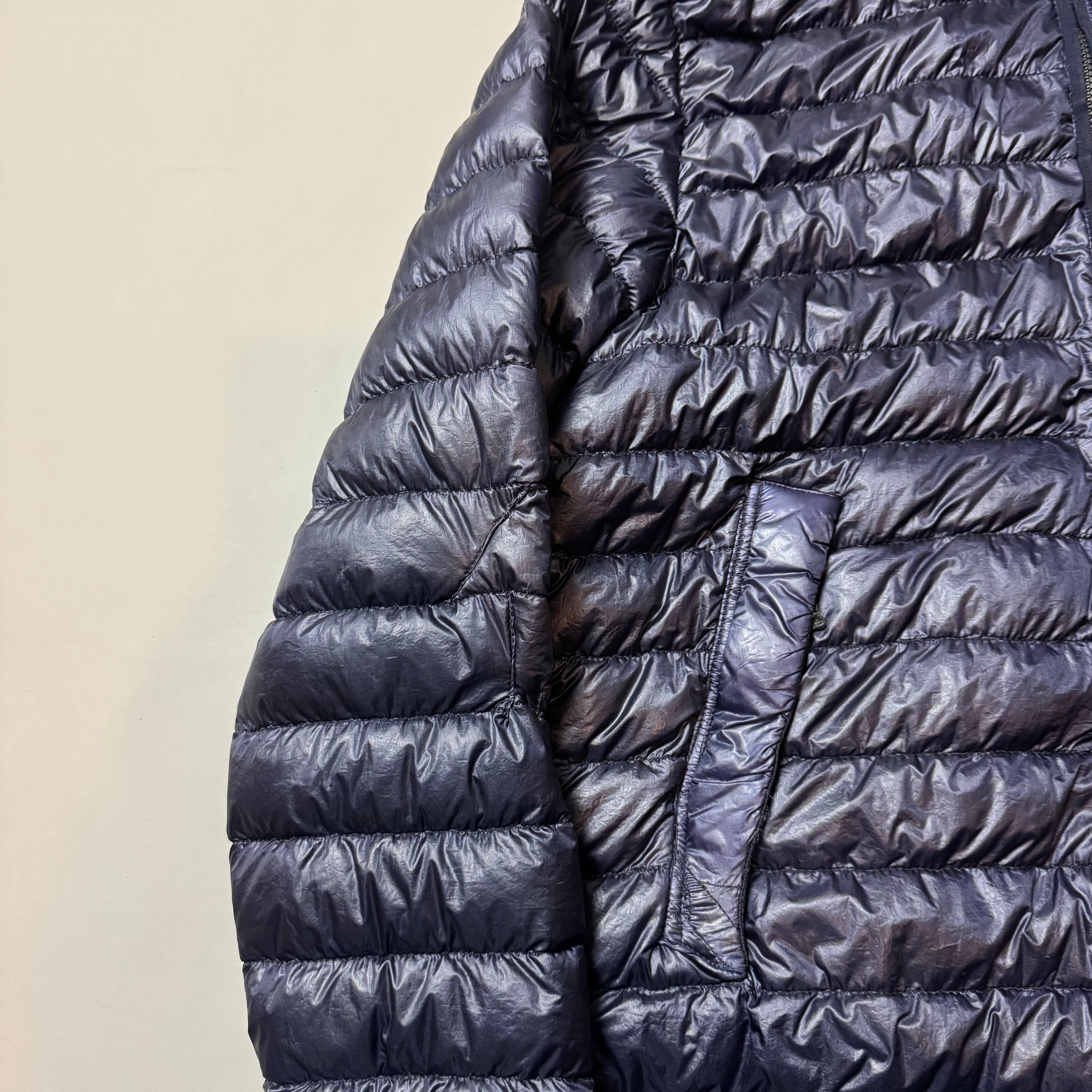 Stone Island Navy Garment Dyed Down26 GR X SQMN - XL