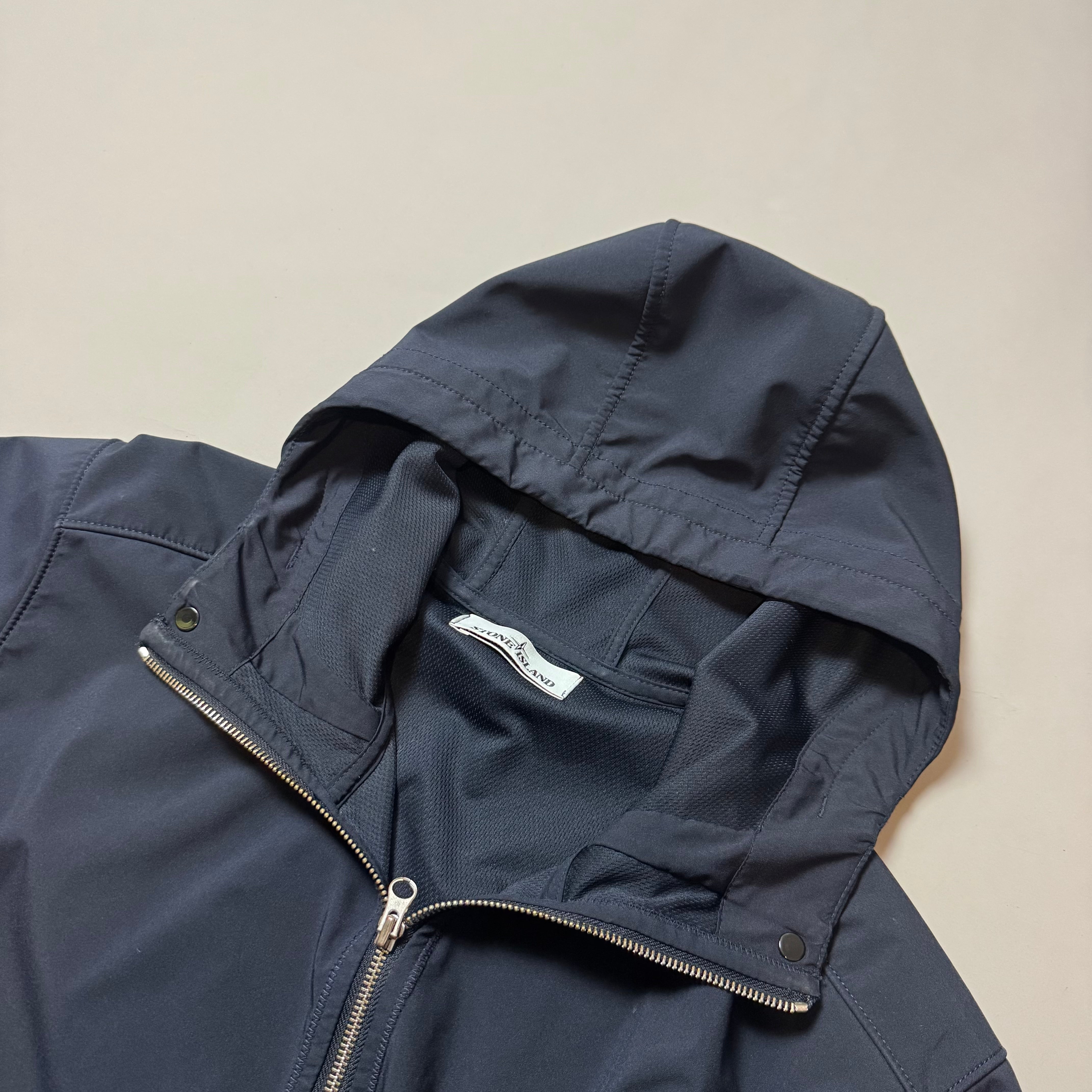 Stone Island Navy Blue Soft Shell R - XXL