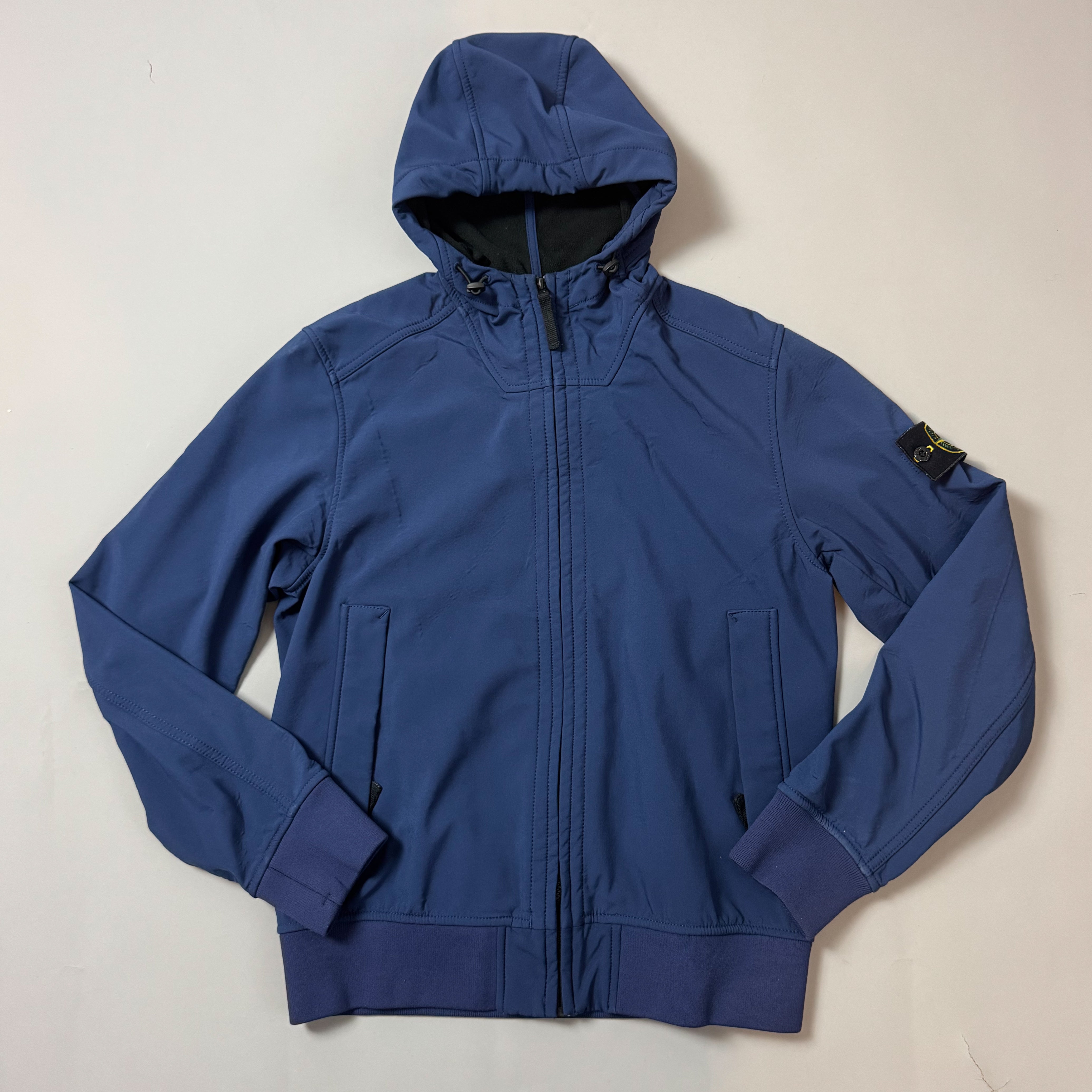 Stone Island Blue Soft Shell R - Large
