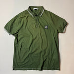 Load image into Gallery viewer, Stone Island Green Polo Shirt - XXXL
