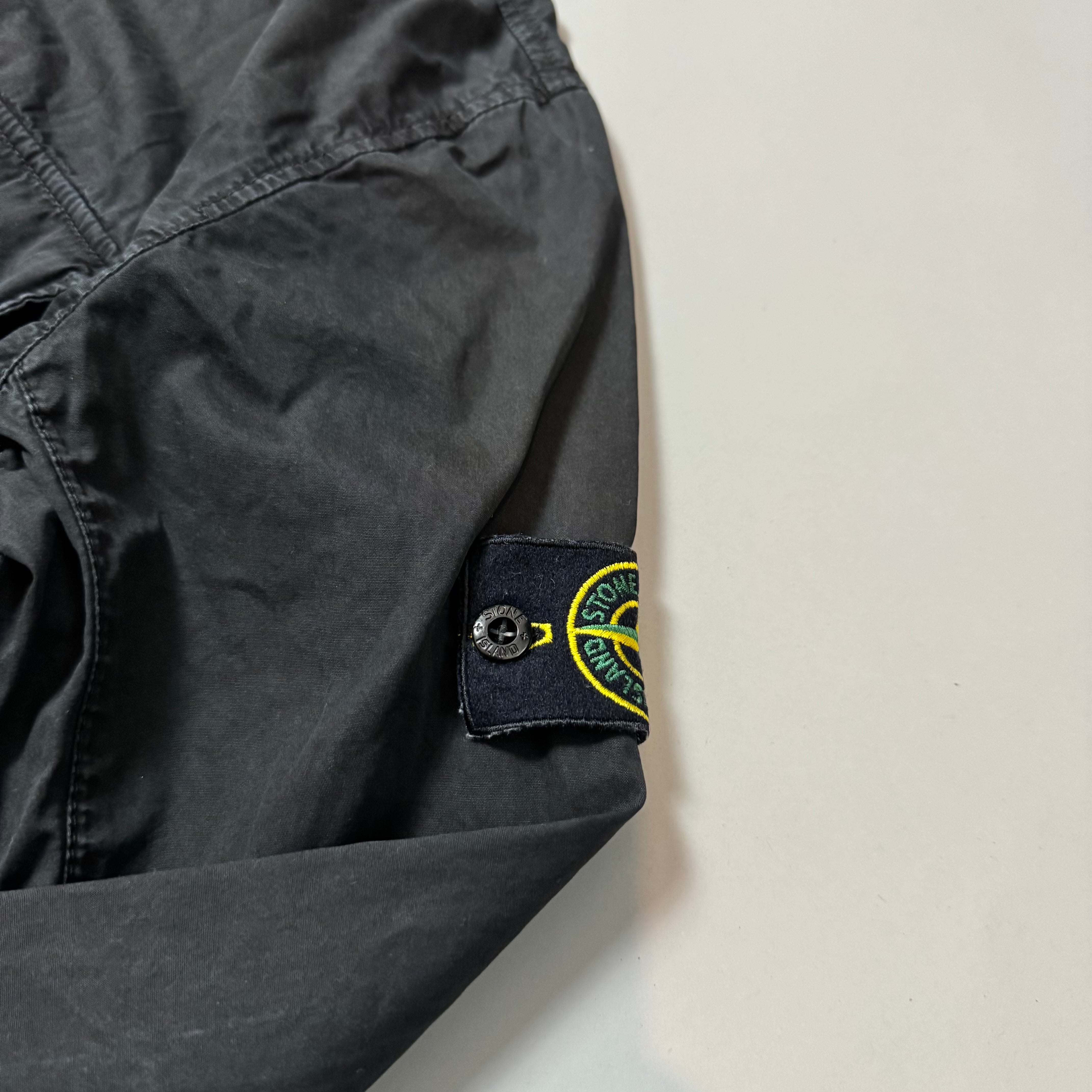 Stone Island Black Overshirt - Large