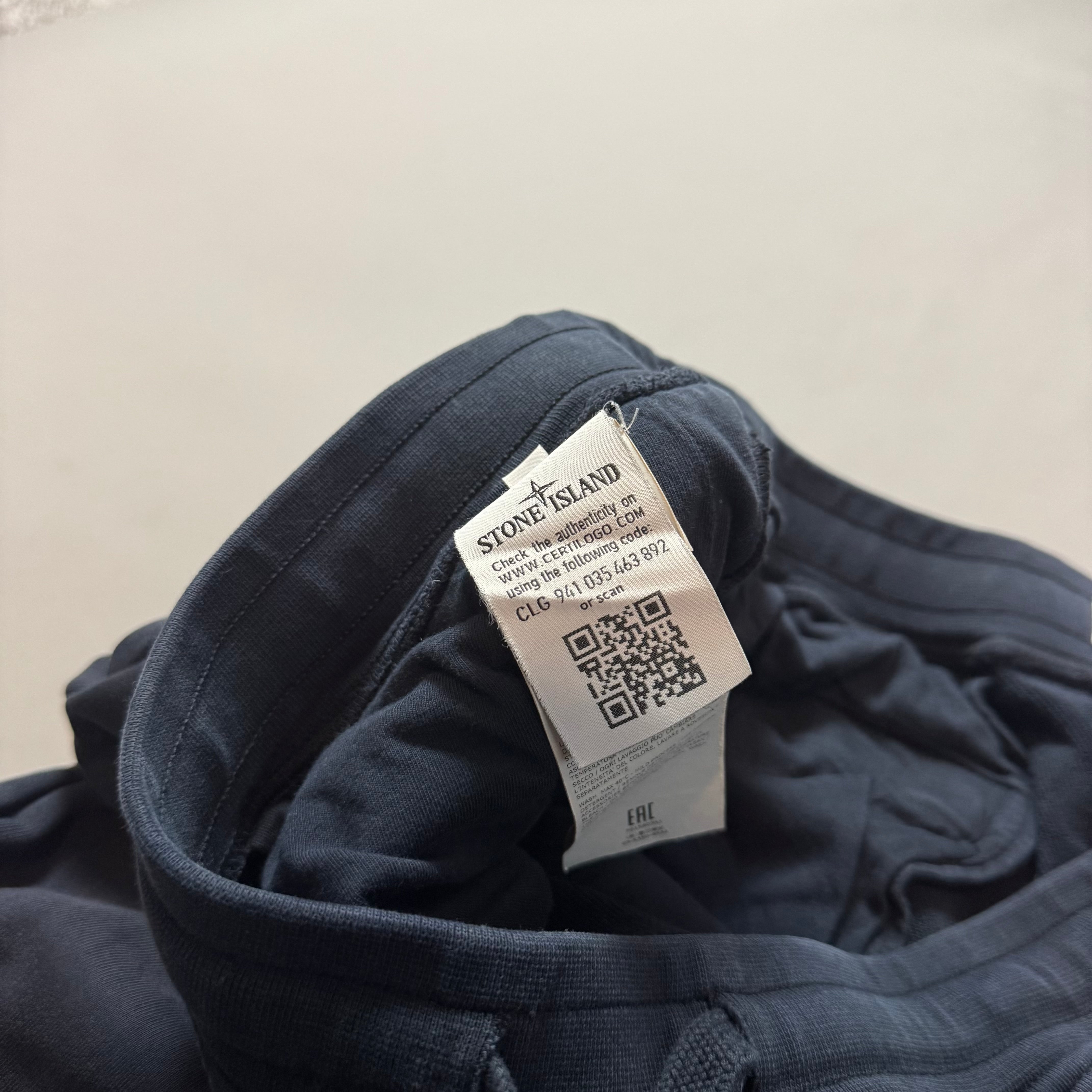 Stone Island Navy Blue Joggers - XXXL
