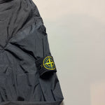 Load image into Gallery viewer, Stone Island Black Double Zip Pocket Nylon Overshirt - Large
