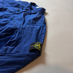 Load image into Gallery viewer, Stone Island Blue Nylon Metal Shimmer Overshirt - XXXL
