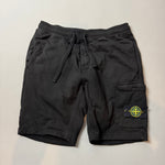 Load image into Gallery viewer, Stone Island Black Shorts - Medium
