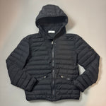 Load image into Gallery viewer, Stone Island Black Loom Woven Down Chambers Stretch Nylon-Tc Jacket - Medium
