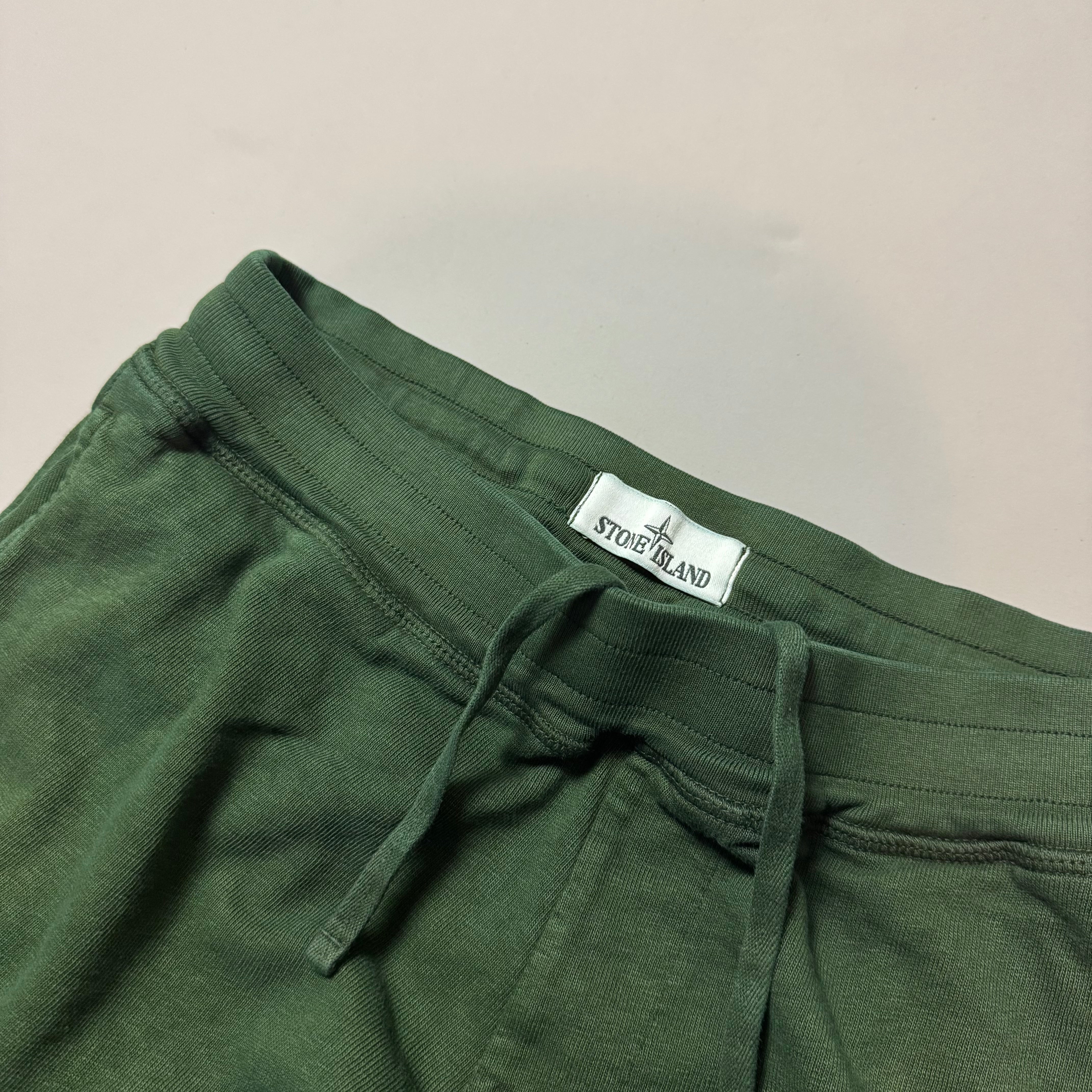 Stone Island Green Joggers - Small
