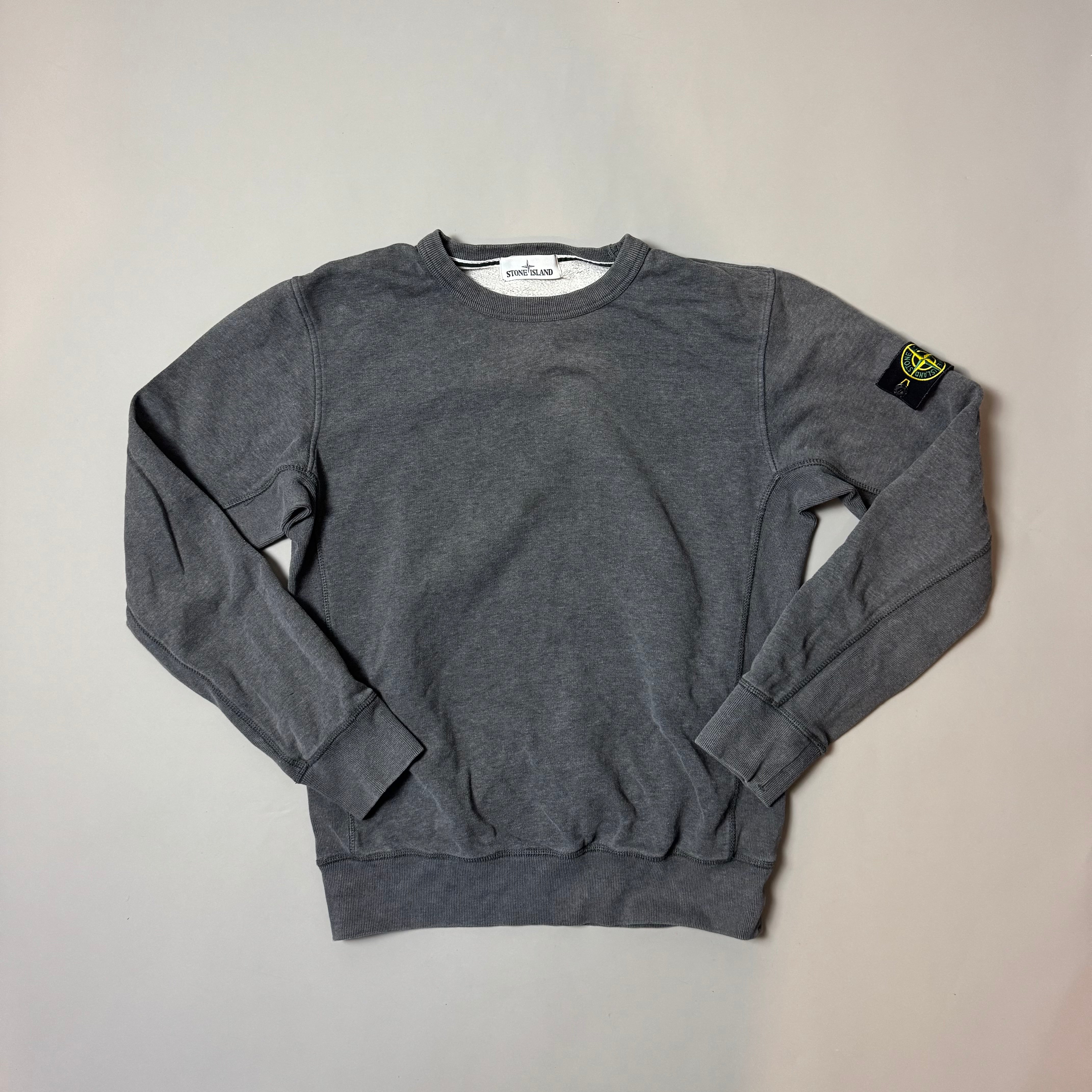 Stone Island Grey Sweatshirt - Large