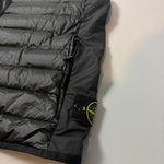 Load image into Gallery viewer, Stone Island Black Loom Woven Down Gilet - XL
