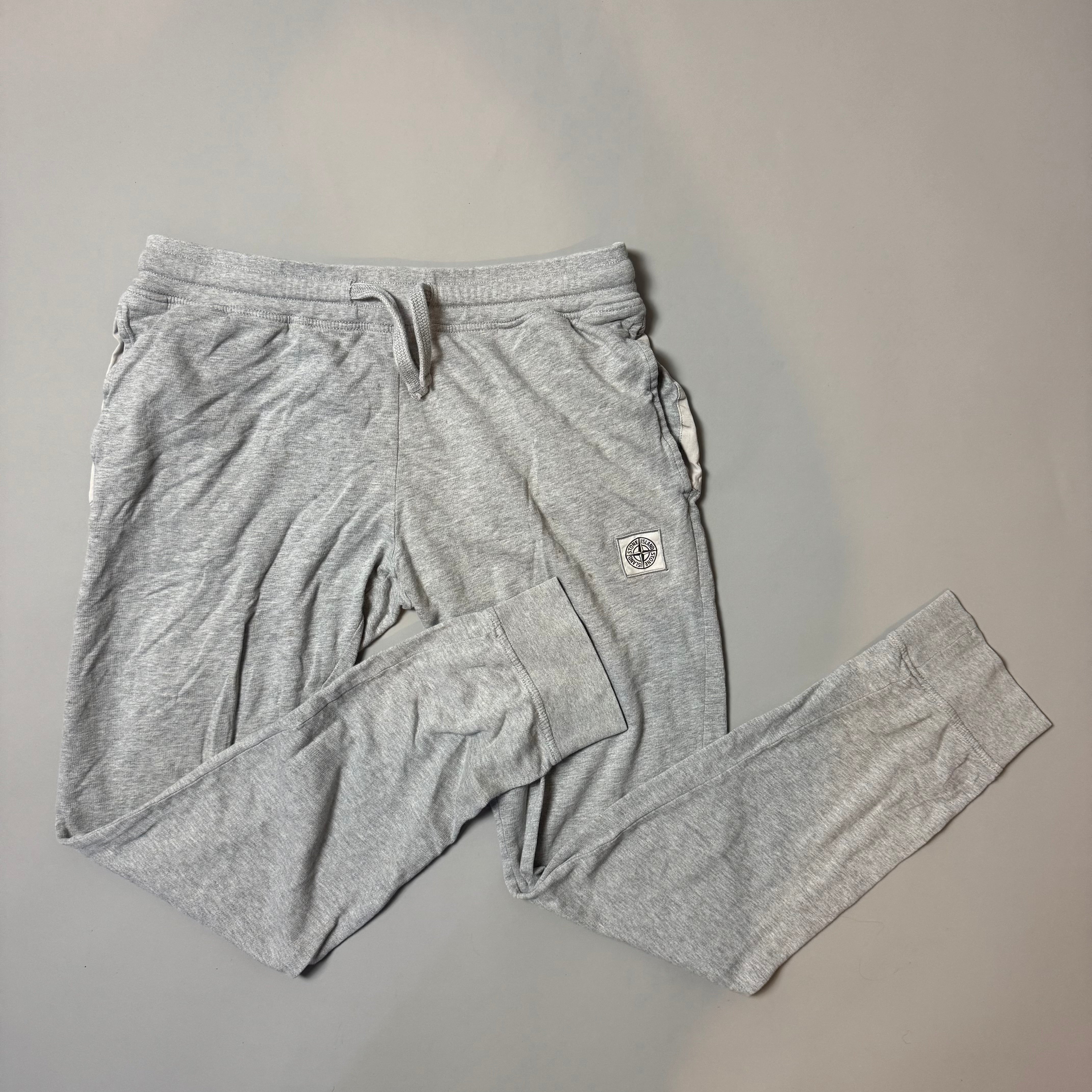 Stone Island Grey Joggers - Medium