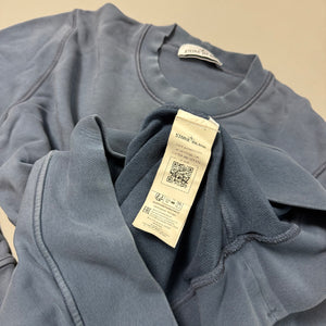 Stone Island Avio Blue Sweatshirt - Small