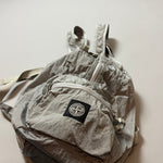 Load image into Gallery viewer, Stone Island Silver Nylon Metal Bag

