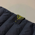 Load image into Gallery viewer, Stone Island Navy Loom Woven Down Chambers Stretch Nylon-Tc Jacket - Medium
