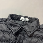 Load image into Gallery viewer, Stone Island Garment Black Dyed Micro Yarn Down Jacket - XL
