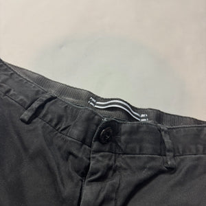 Stone Island Black Cargo Shorts - W36
