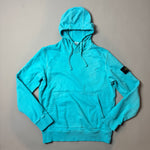 Load image into Gallery viewer, Stone Island Blue Hoodie - Large
