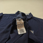 Load image into Gallery viewer, Stone Island Navy Long Sleeve Polo - Medium
