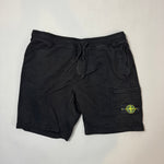 Load image into Gallery viewer, Stone Island Black Cotton Shorts - XXL
