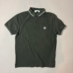 Load image into Gallery viewer, Stone Island Green Polo Shirt - Large
