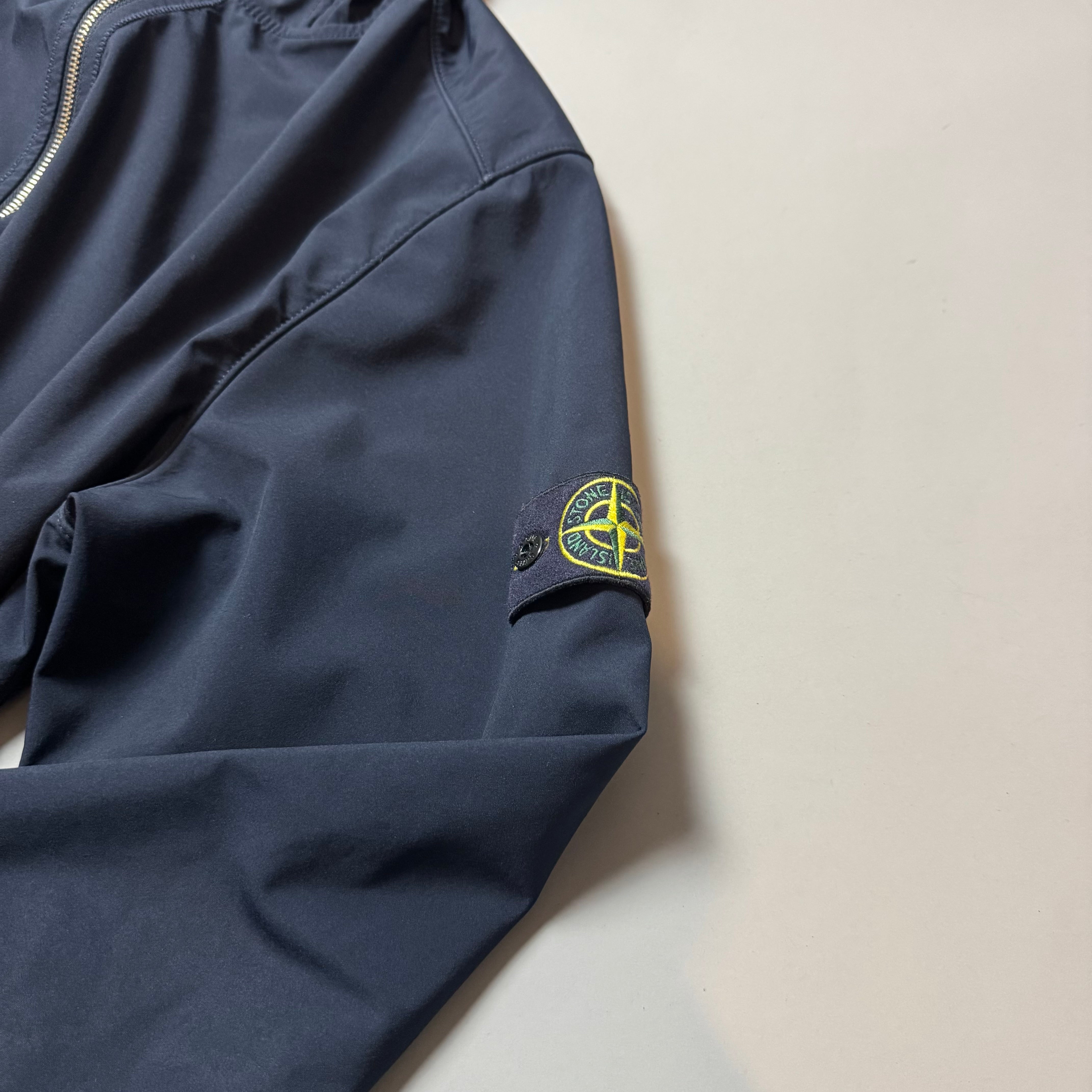 Stone Island Navy Blue Soft Shell R - XXL