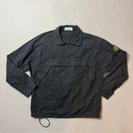 Load image into Gallery viewer, Stone Island Black 1/4 Zip Smock - Small
