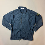 Load image into Gallery viewer, Stone Island 1/4 Zip Navy Smock Overshirt - Large
