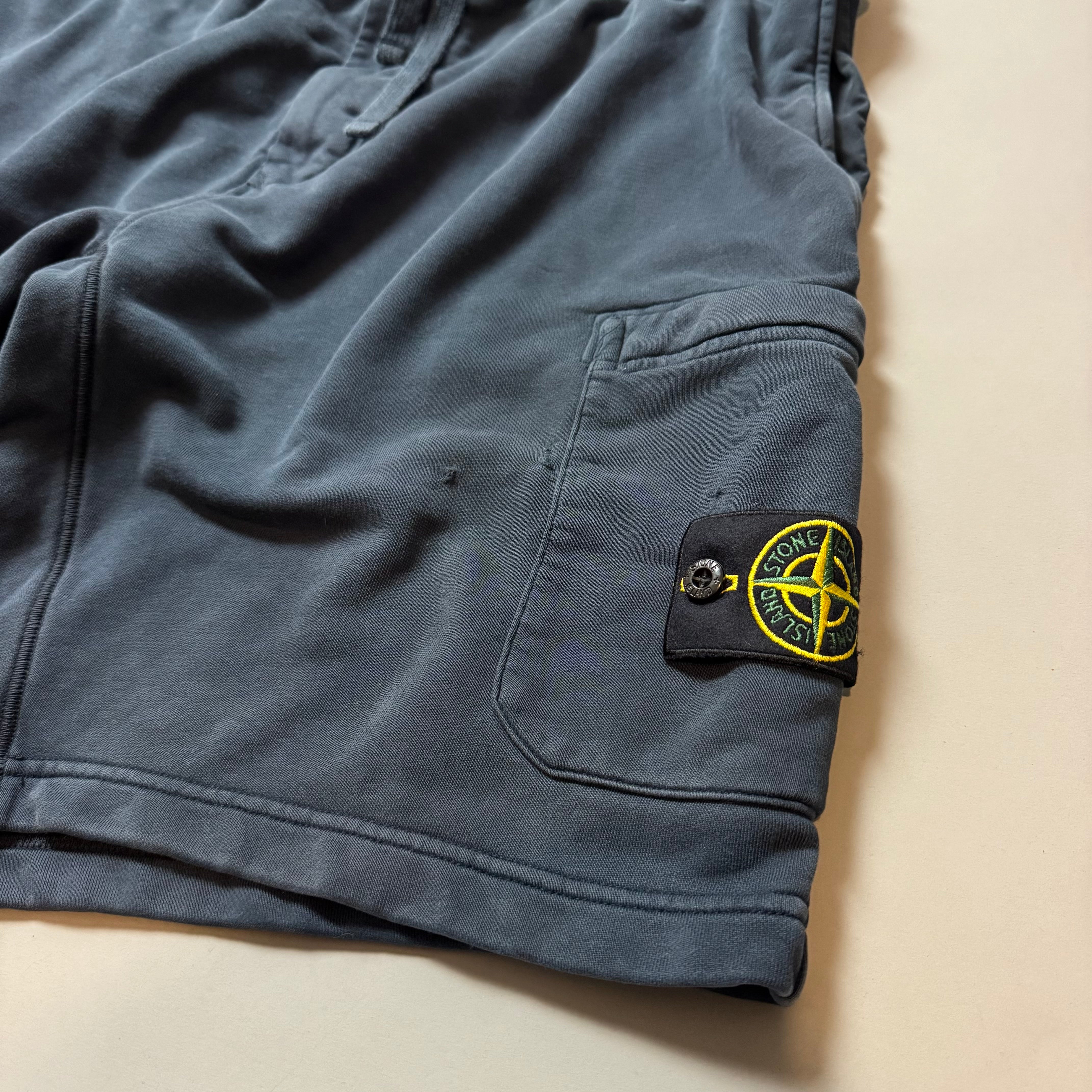 Stone Island Navy Shorts - XXL