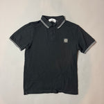 Load image into Gallery viewer, Stone Island Black Polo Shirt - Medium
