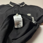Load image into Gallery viewer, Stone Island Black Polo Shirt - XL
