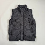Load image into Gallery viewer, Stone Island Black Crinkle Reps R NY Down Gilet - Small
