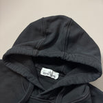 Load image into Gallery viewer, Stone Island Black Cotton Hoodie - Large
