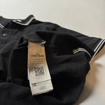 Load image into Gallery viewer, Stone Island Black Polo Shirt - Large

