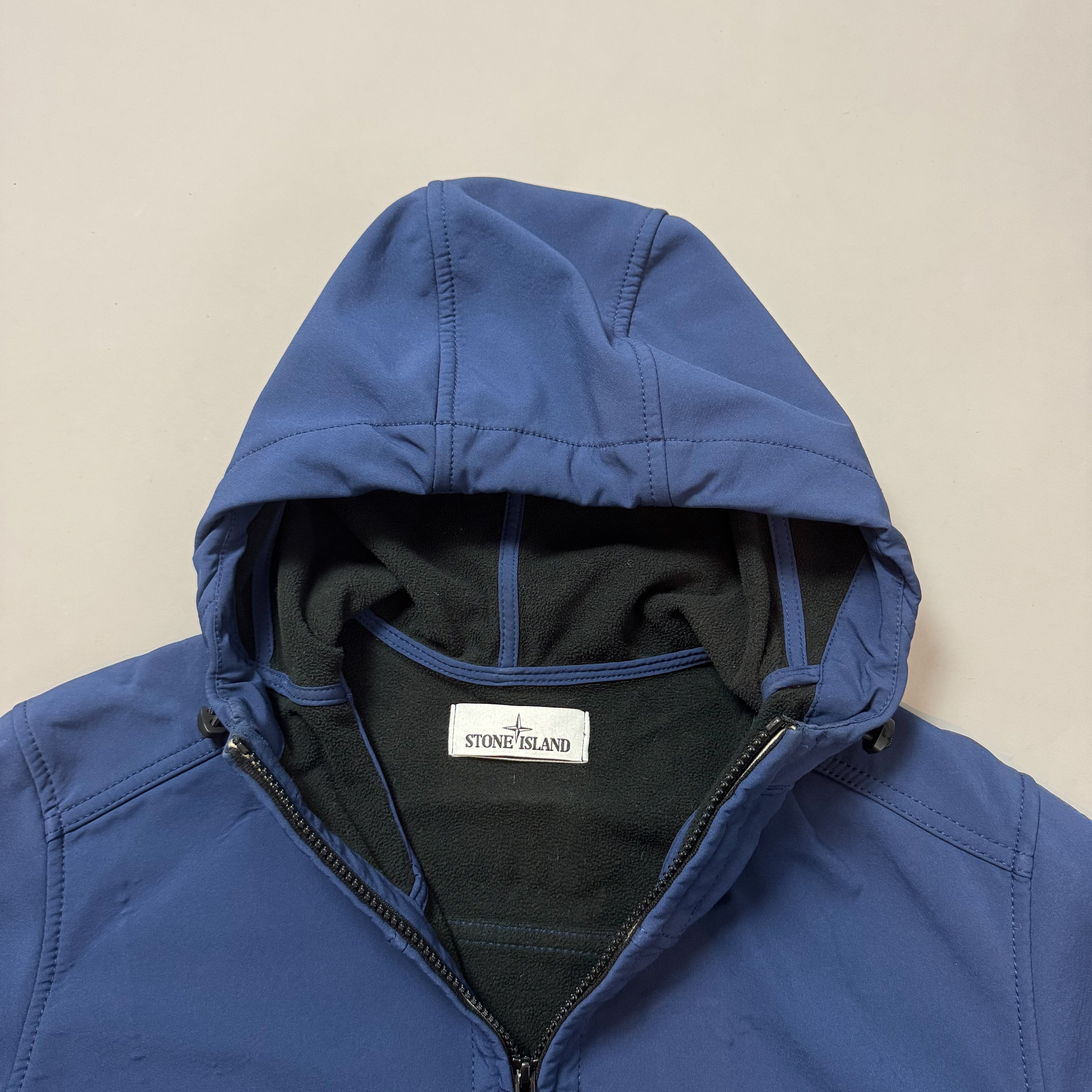 Stone Island Blue Soft Shell R - Large