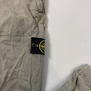 Stone Island Khaki Green RE-T Cargo Trousers - W32