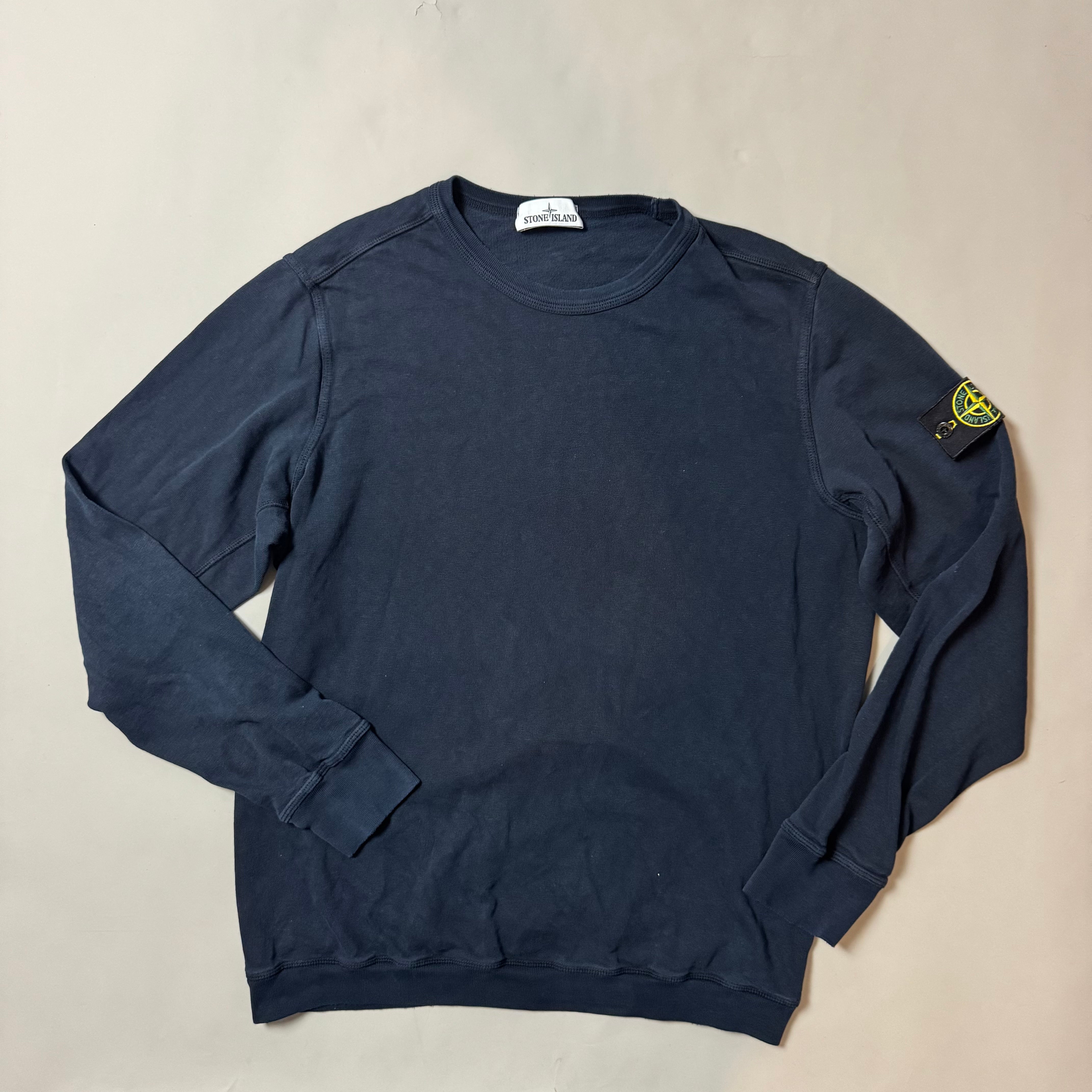 Stone Island Navy Sweatshirt - XXL