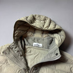Load image into Gallery viewer, Stone Island Beige Loom Woven Down Chambers Stretch Nylon-Tc Jacket - Medium
