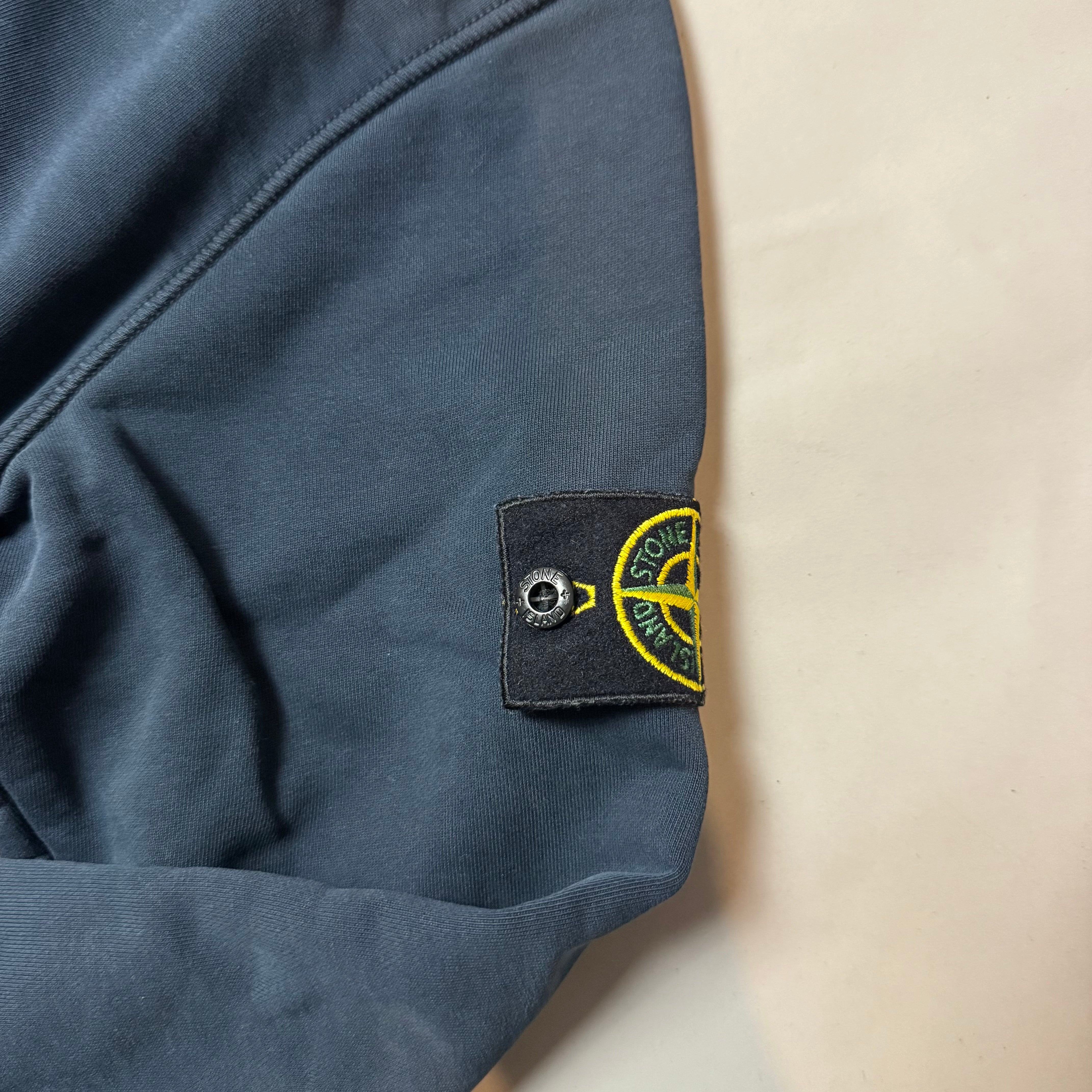 Stone Island Navy Sweatshirt - Small