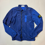 Load image into Gallery viewer, Stone island Blue Nylon Metal Shimmer Overshirt - Medium
