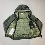 Load image into Gallery viewer, Stone Island Green Crinkle Reps Primaloft Jacket - Large
