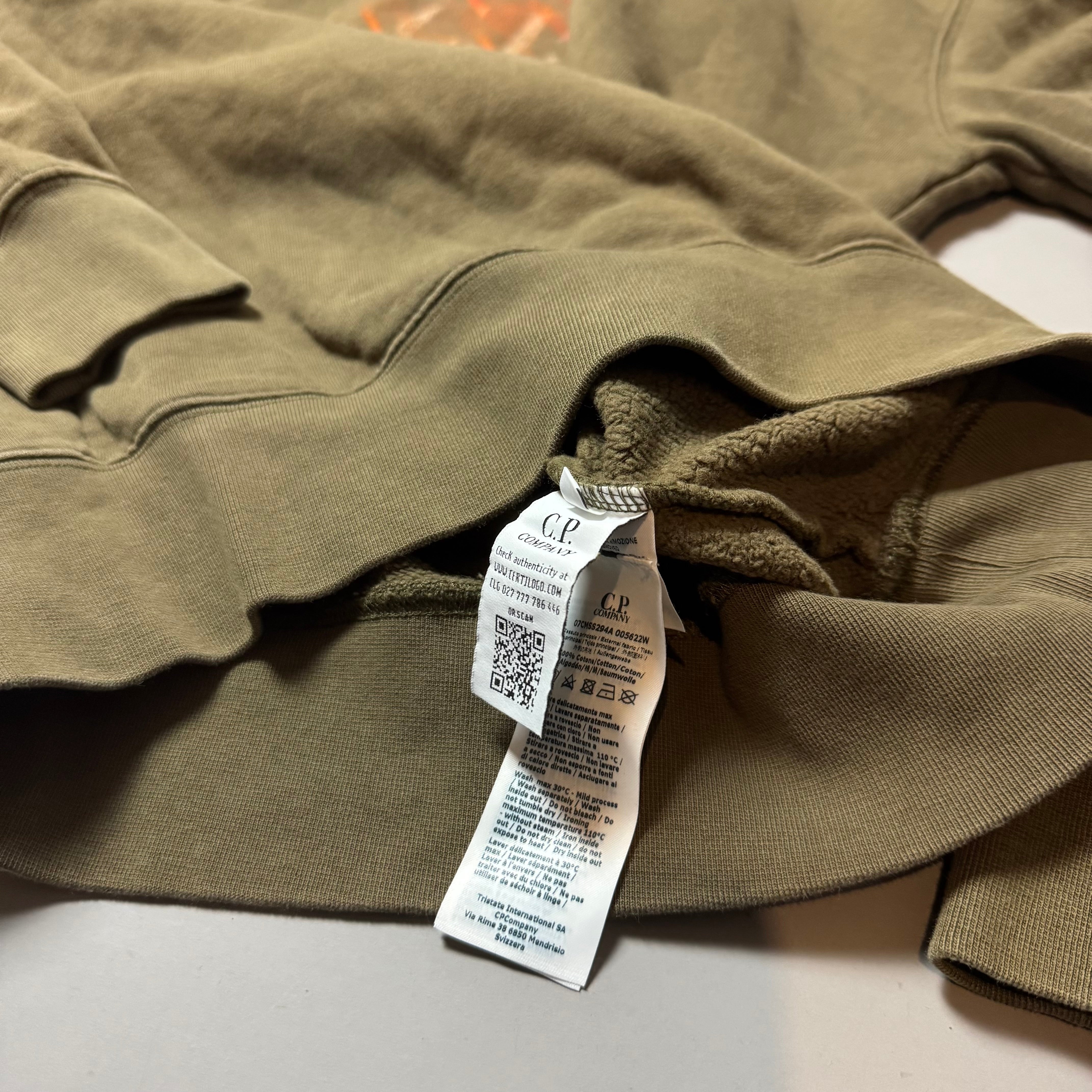 C.P Company Green Sweatshirt - Small