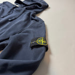 Load image into Gallery viewer, Stone Island Navy Blue Hoodie - Medium

