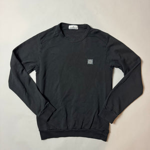 Stone Island Black Sweatshirt - Large