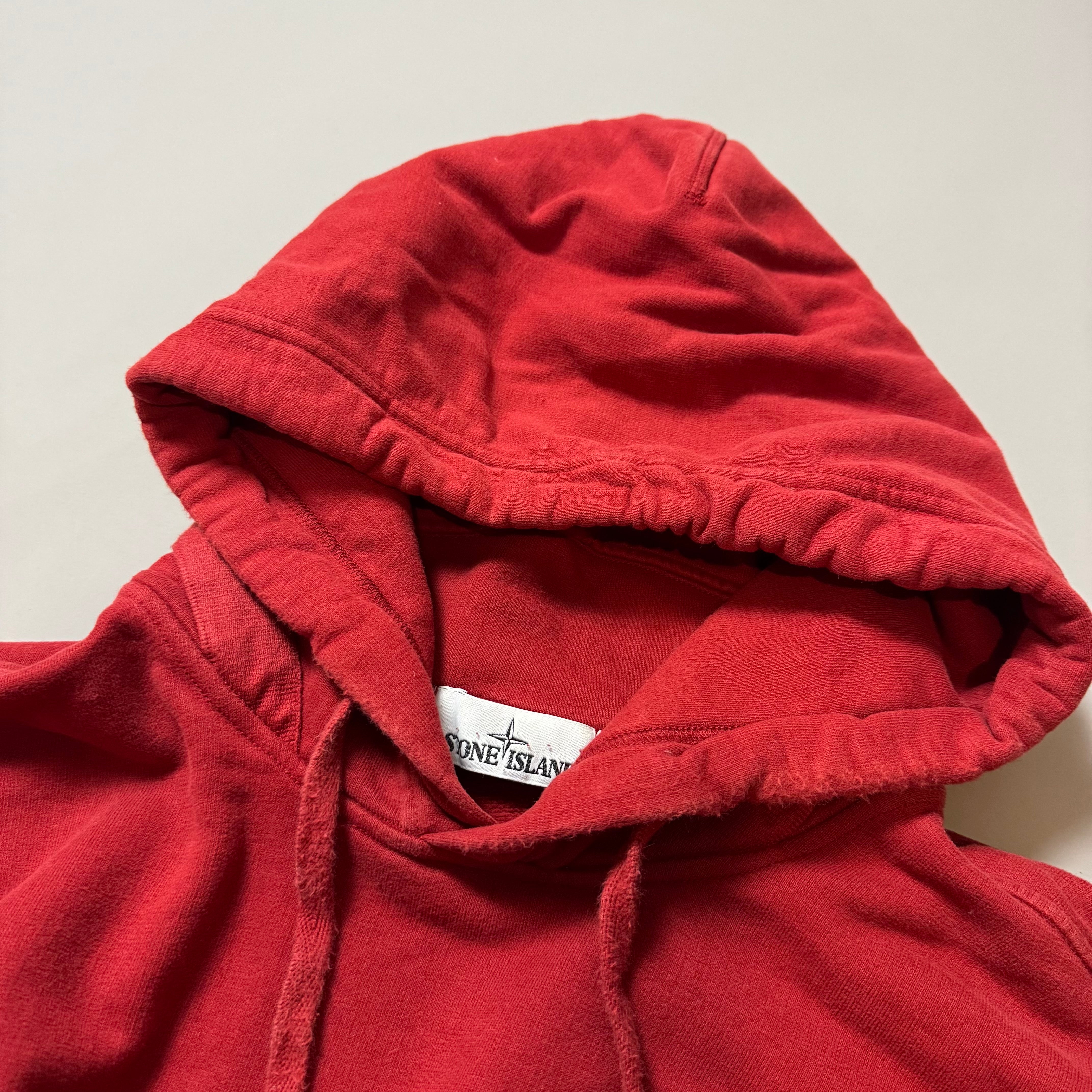 Stone Island Red Hoodie - XL