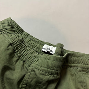 Stone Island Green RE-T Cargo Trousers - W32