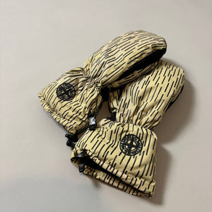 Stone Island Rain Camo Naslan Light Down Reflective Gloves